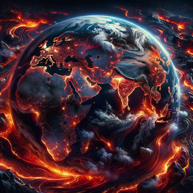 What if all the oceans turned into lava?