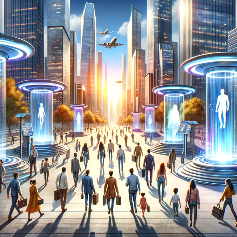 What if teleportation was commonplace?