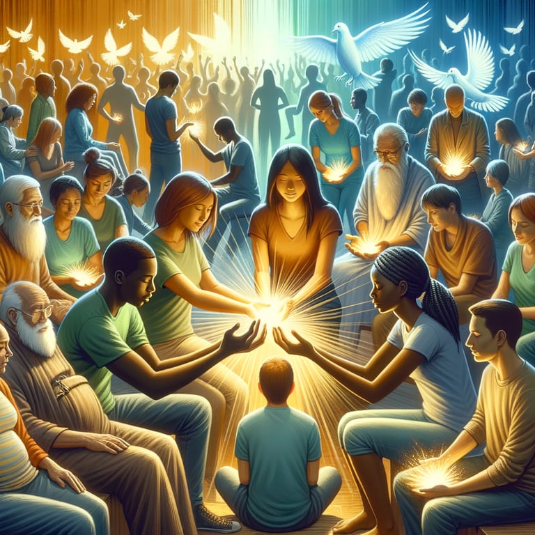 What if every human had the ability to heal others?