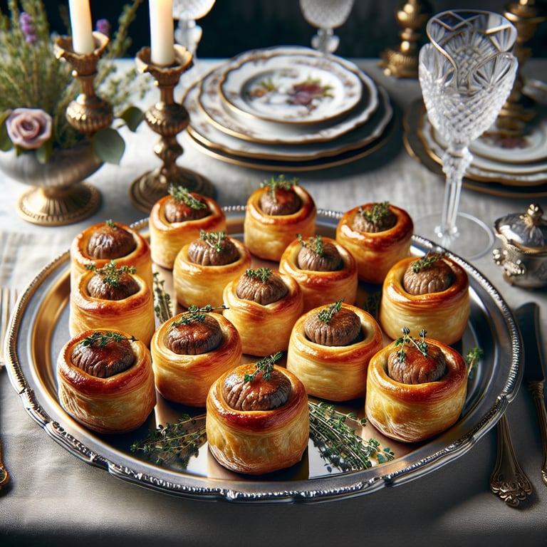 Miniature Beef Wellingtons