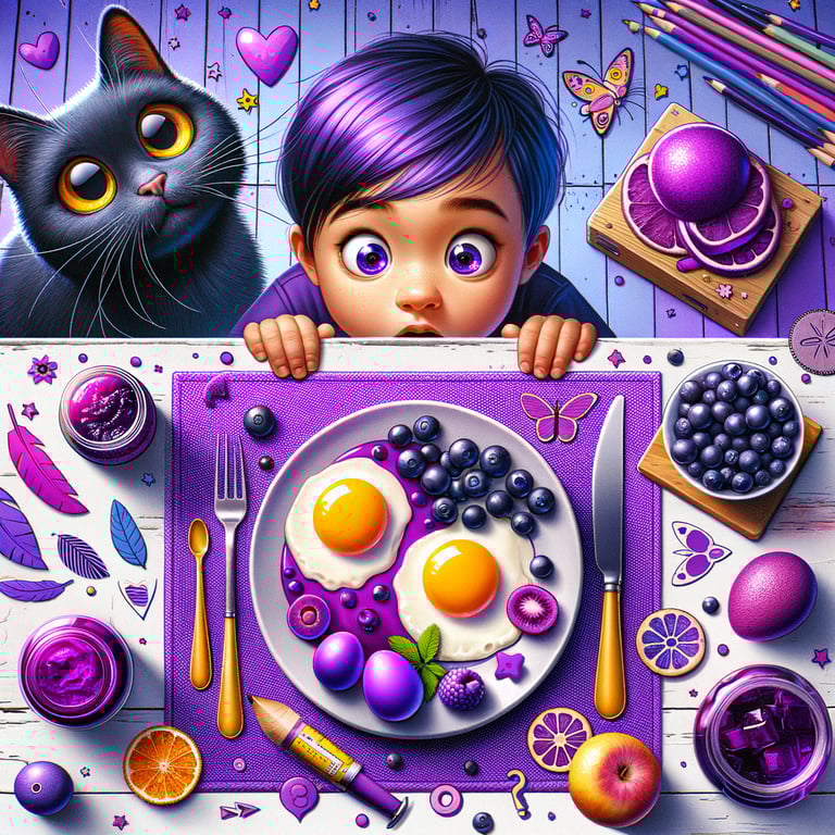 Purple Eggs and Jam