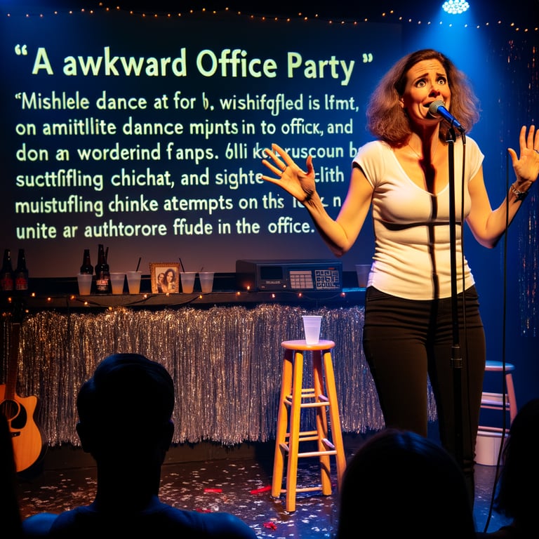 Awkward office party moments