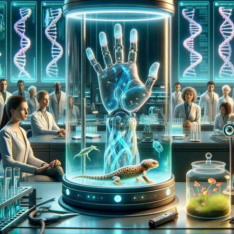 When will humans be able to regenerate limbs like some animals?