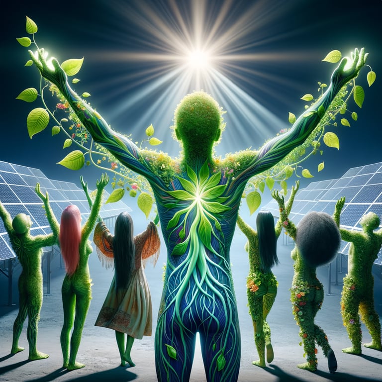 What if people could photosynthesize like plants?