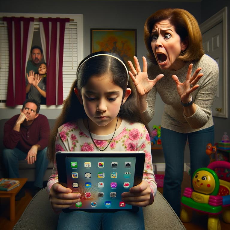 My 10 year niece ipad addiction