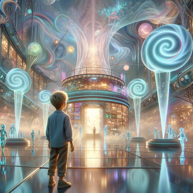 Charlie and the Hologram Factory