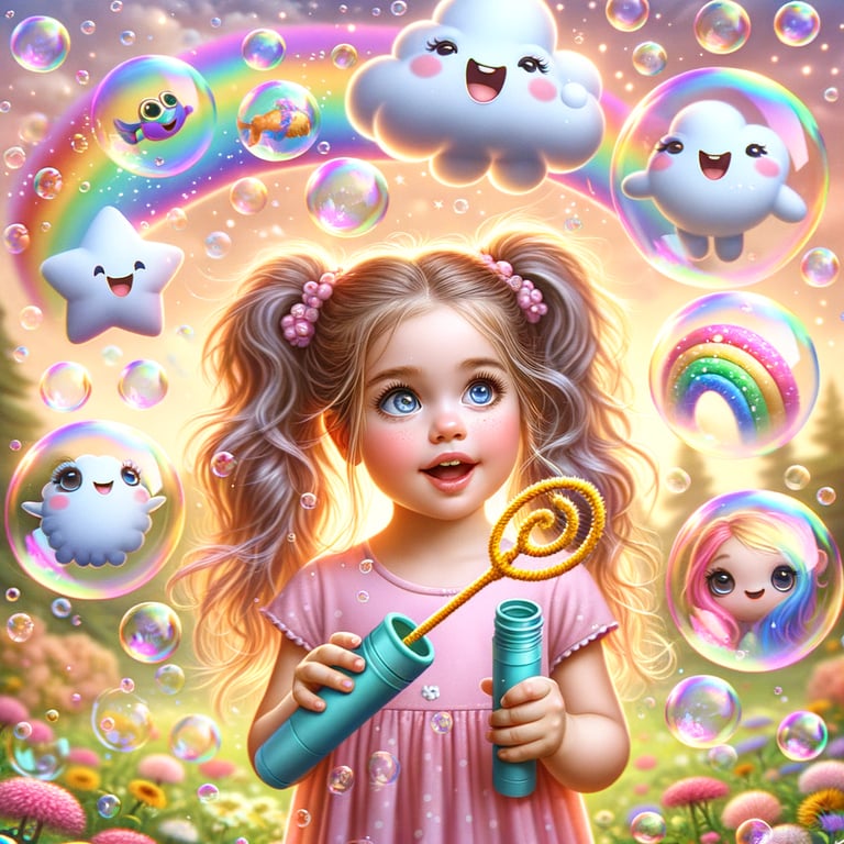 Bubblegum Betty's Floating Friends