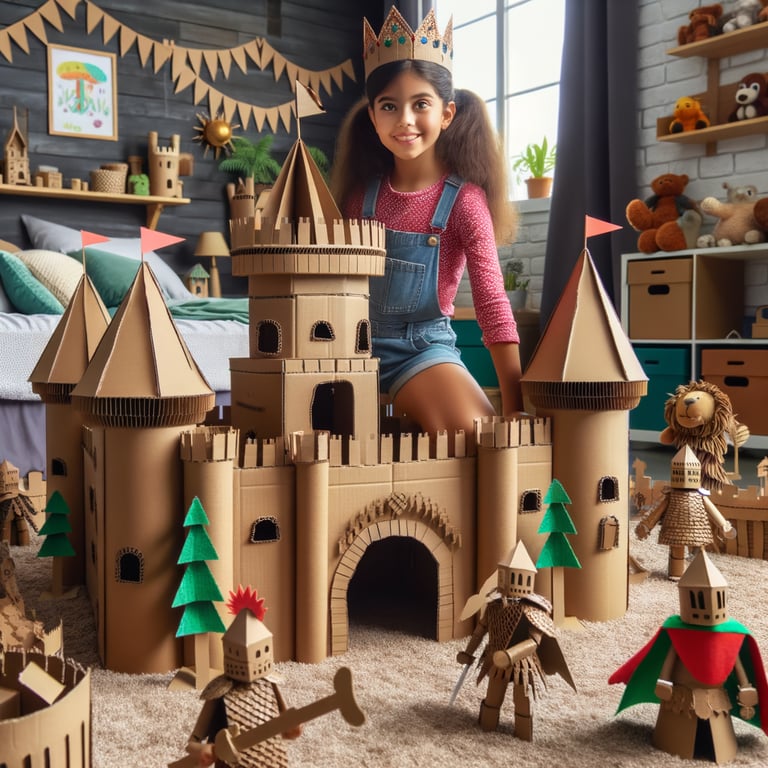 Cordelia's Cardboard Castle
