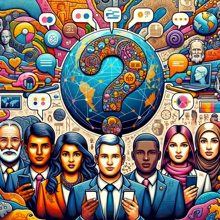 Why do humans develop different languages?