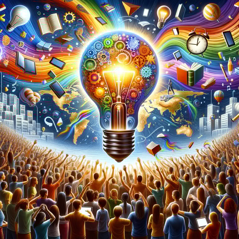 How could global literacy rates be improved overnight?