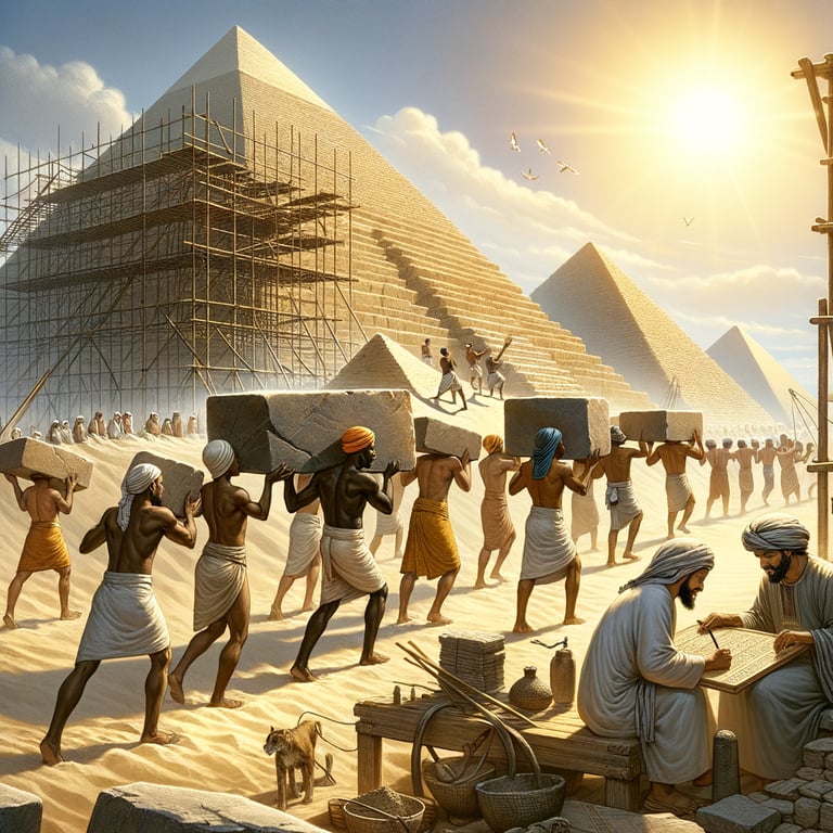 Construction of the Pyramids