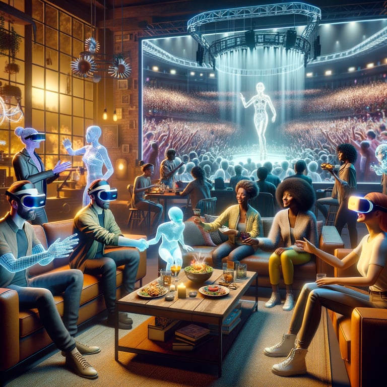 How could virtual reality reshape social interactions?