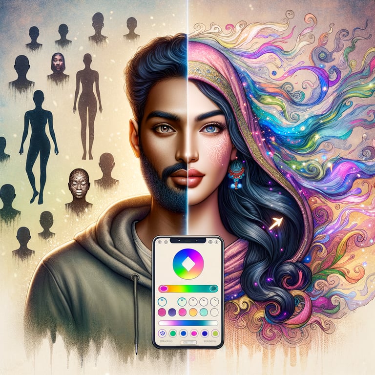 What if we could transform our physical appearance instantly?