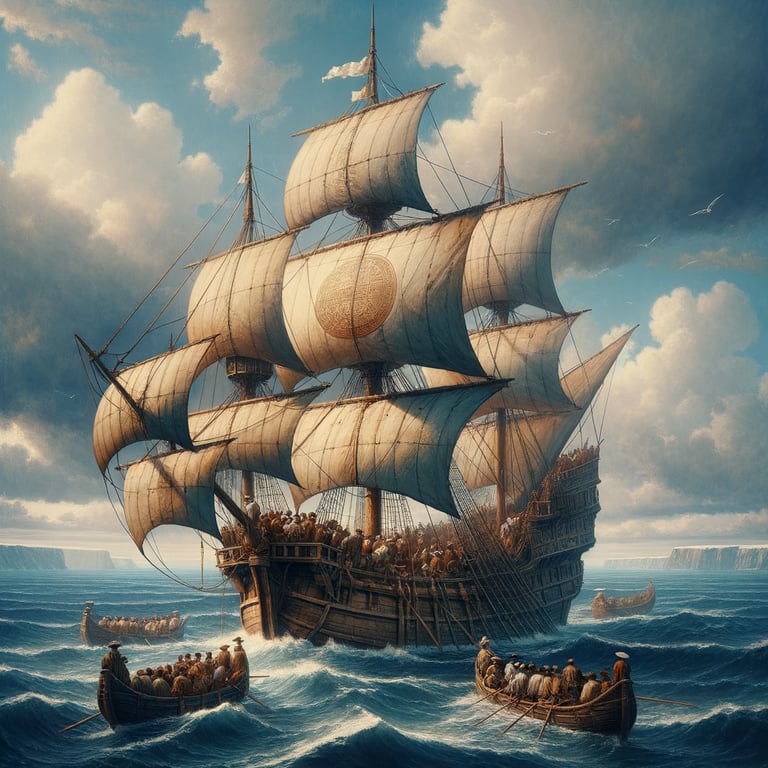 Columbus's Voyage to America
