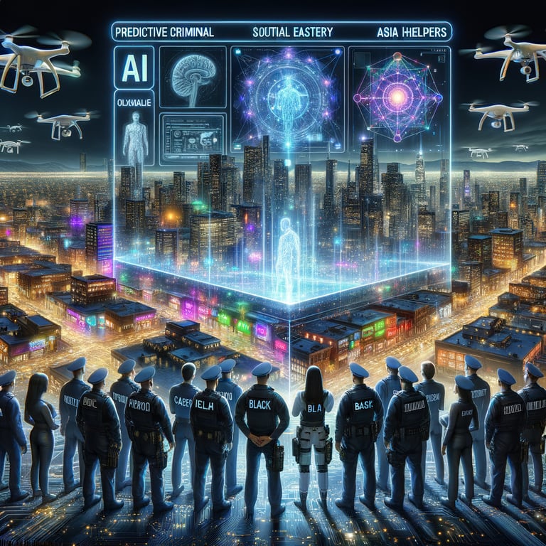 How could we use AI to predict and prevent crimes?