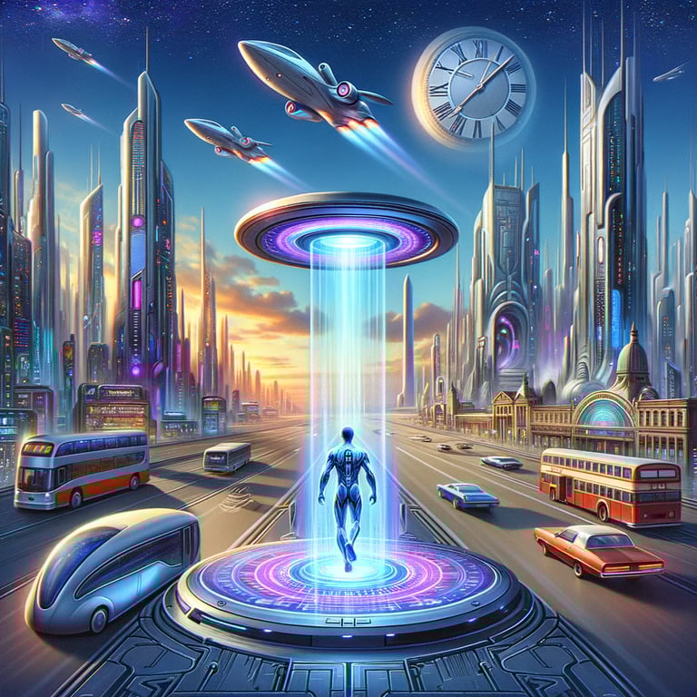 When will teleportation disrupt traditional transportation?