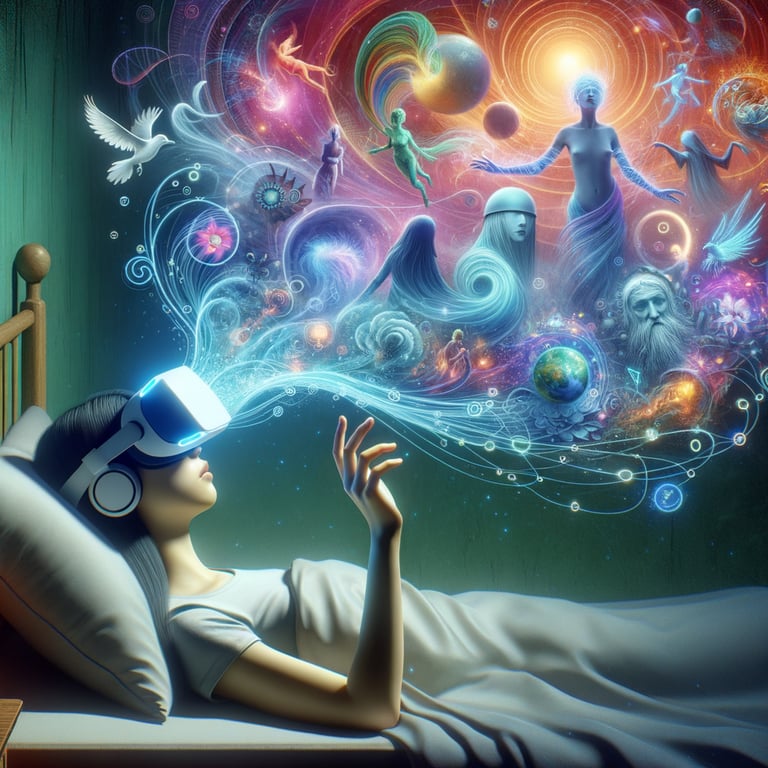 What if dreams could be controlled and navigated like virtual worlds?