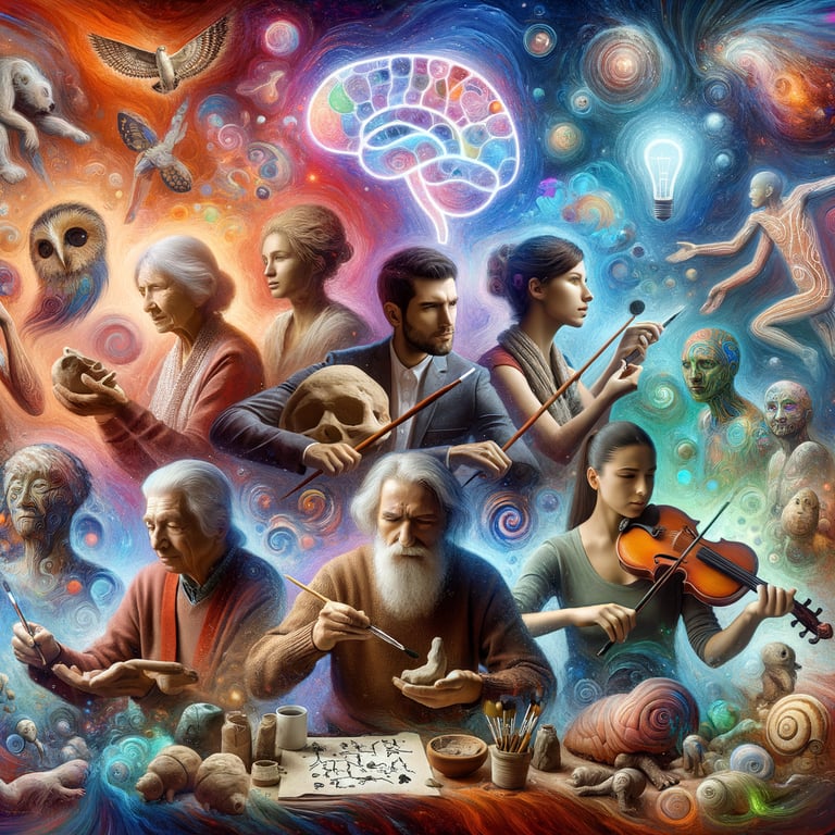 Why are humans compelled to create art?