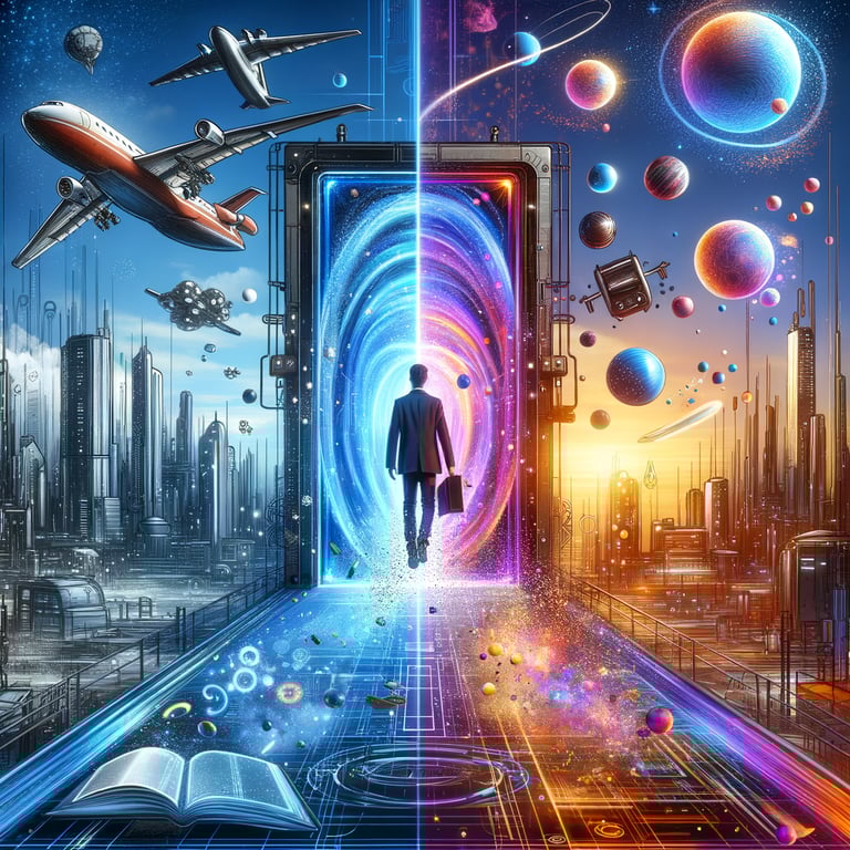 What if we could teleport objects as well as ourselves?