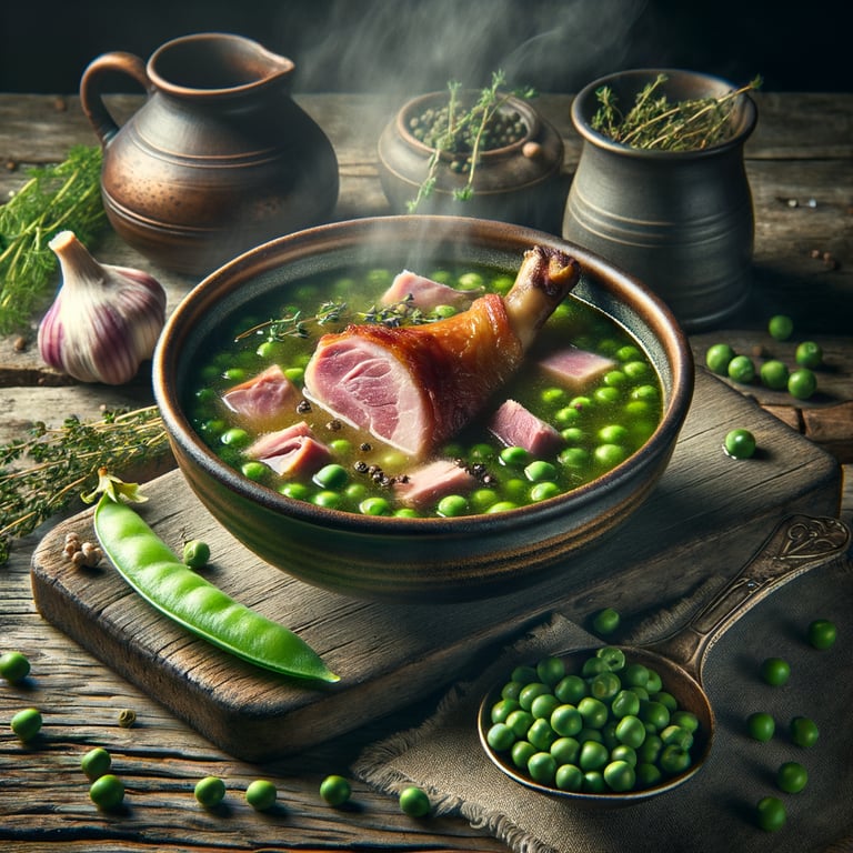 Pea and Ham Hock Soup