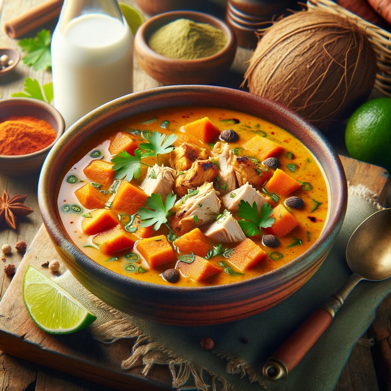 Caribbean Chicken Soup