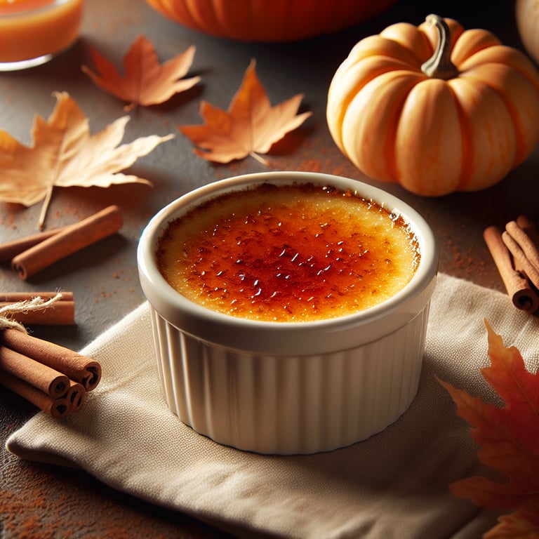 Pumpkin Spice Crme Brle