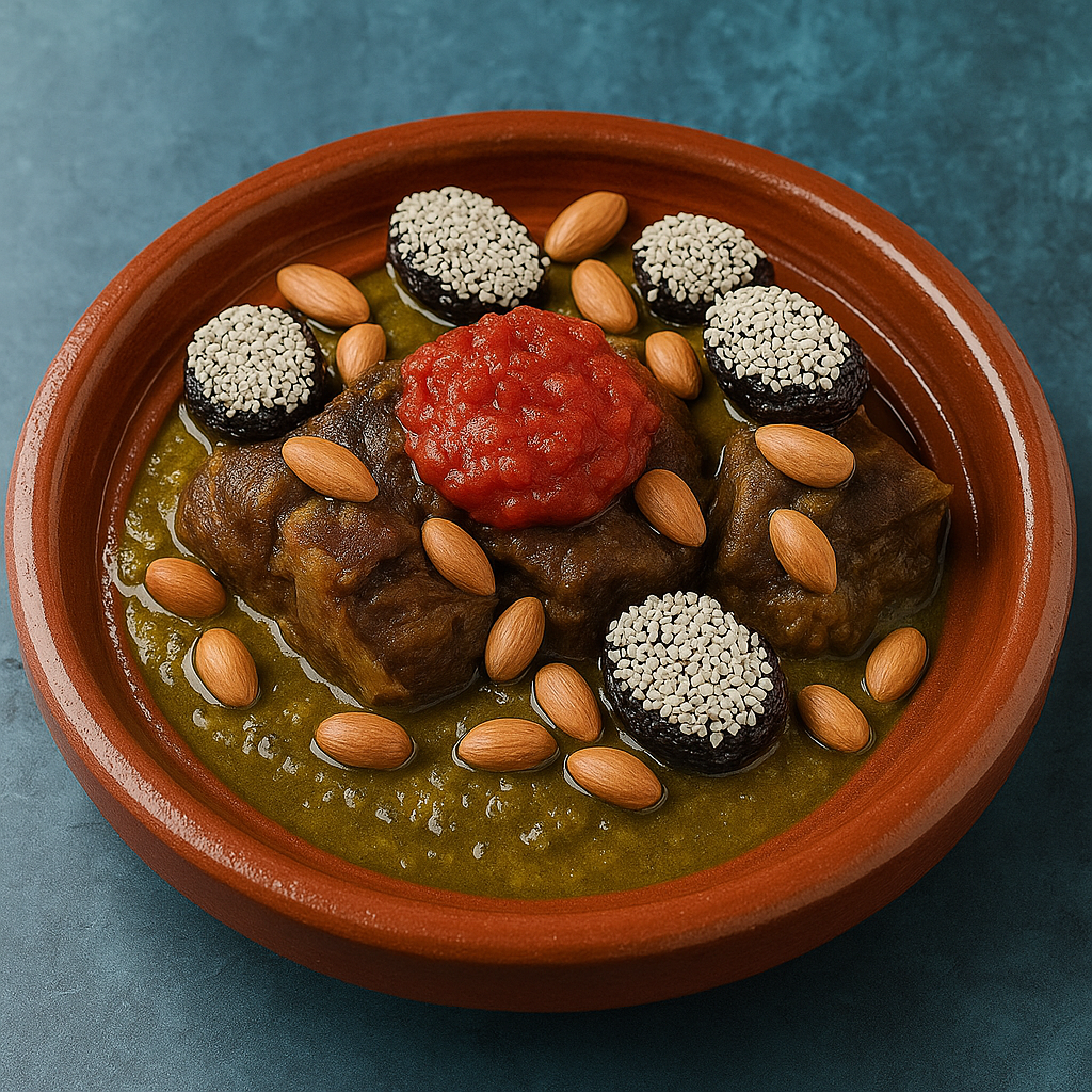 Beef Tagine with Caramelized Tomato