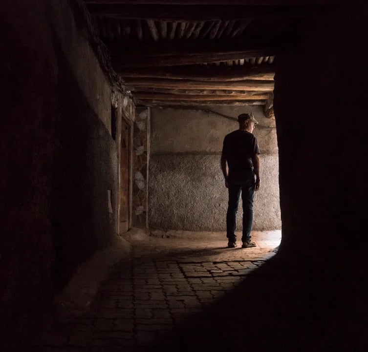 marrakech street old city