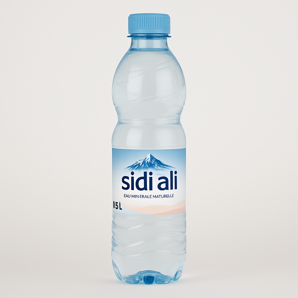 Botella de Agua Natural 1/2L