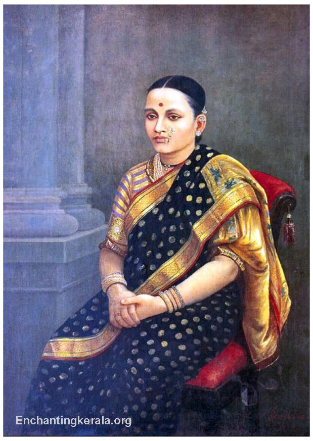 raja_ravi_varma_oil_painting_portrait_lady