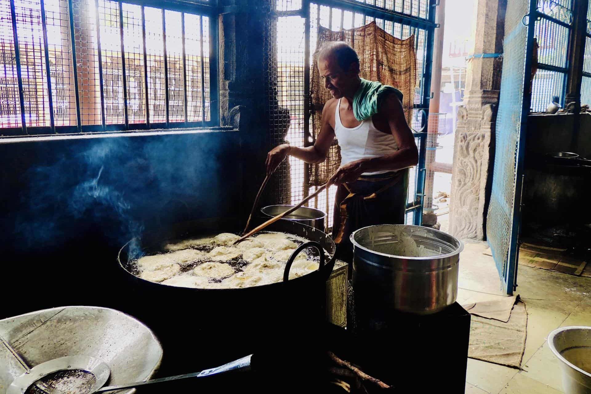 Food and Faith in Four Ingredients: Rakesh Raghunathan and I at the BIC