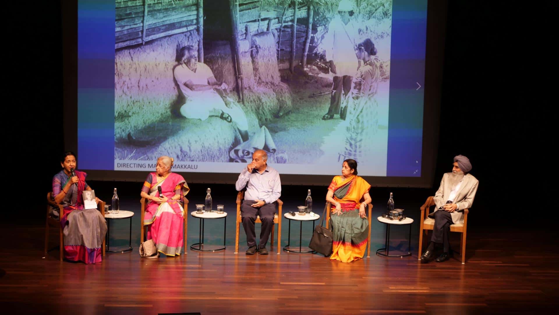 BIC program of Growing up Karanth moderated by Shoba Narayan