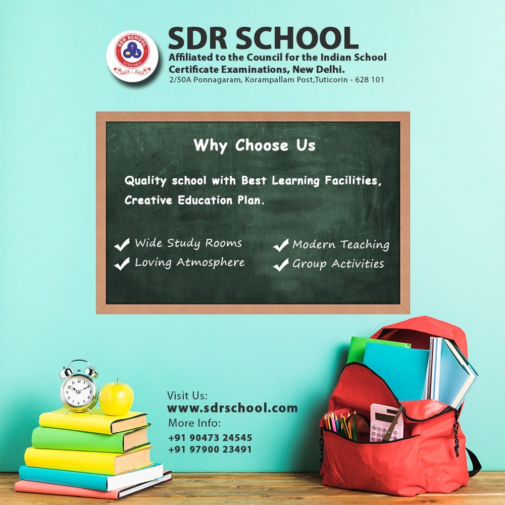 SDR School (ICSE syllabus) - 3