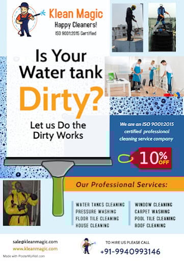 Klean Magic water tank cleaning services - 2