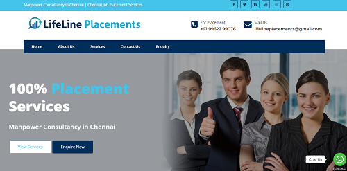 Life Line Placements - Manpower Consultancy in Chennai