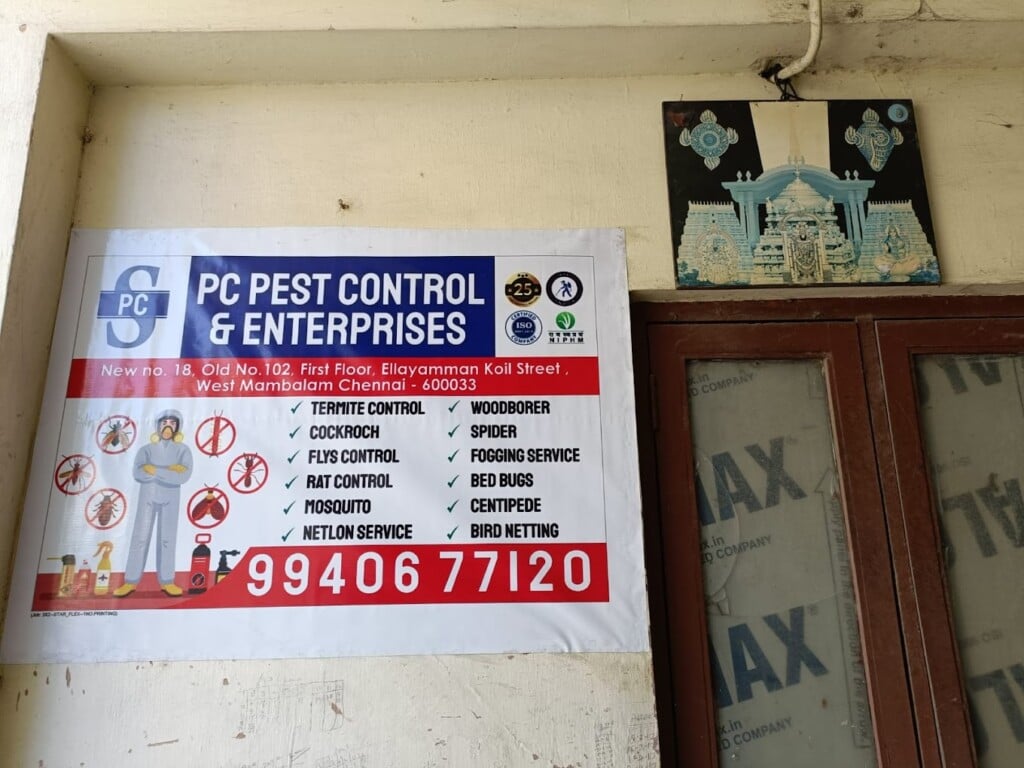 PC Pest Control Services in Chennai