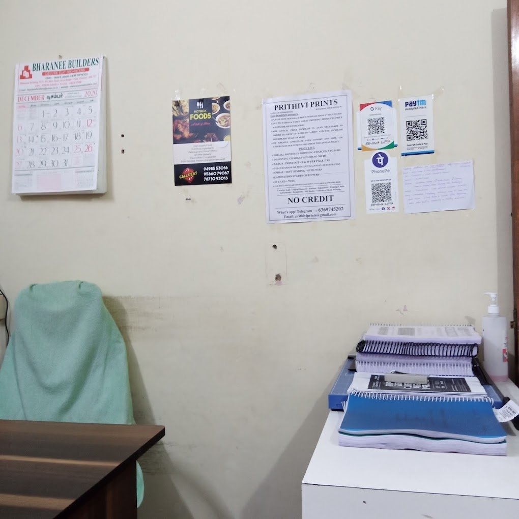 PRITHIVI PRINTS- WE XEROX YOUR MIND-24x7