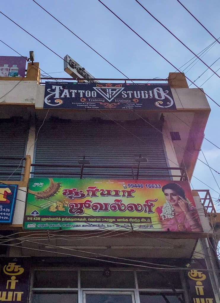 VK Tattoo Studio - Best Tattoo Shop in Trichy