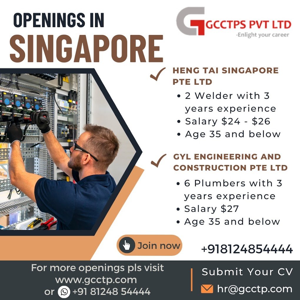 GCC Job Consultancy (P) Ltd-Overseas jobs, Recruitment agency, Abroad consultancy, HR consultant, Training - 3