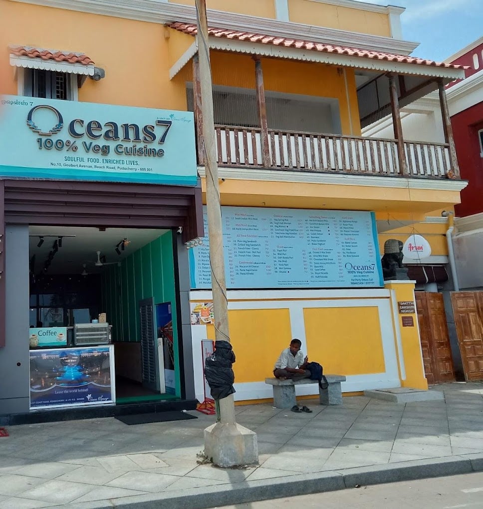 Oceans7 100% Veg Cuisine - SEA SIDE RESTAURANT