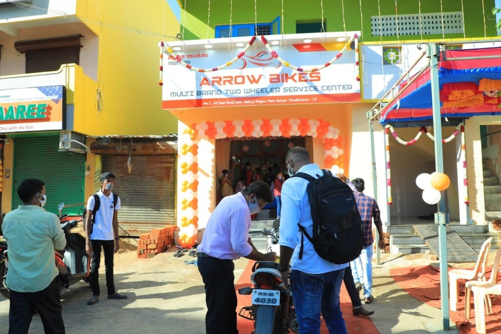 Arrow Bikes - Multi Brand Hi - Tech Two Wheeler Service Station