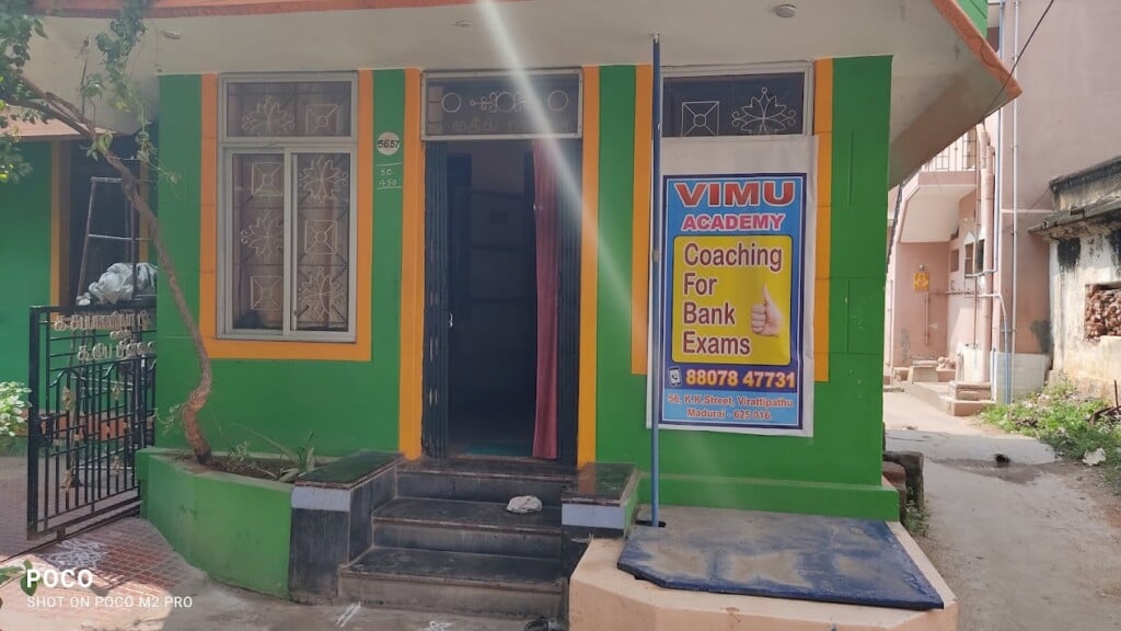 VIMU Academy | Bank Exam Coaching Centre in Madurai | IBPS PO Exam Coaching | SBI CLERK Exam | SSC | RAILWAY | POSTAL