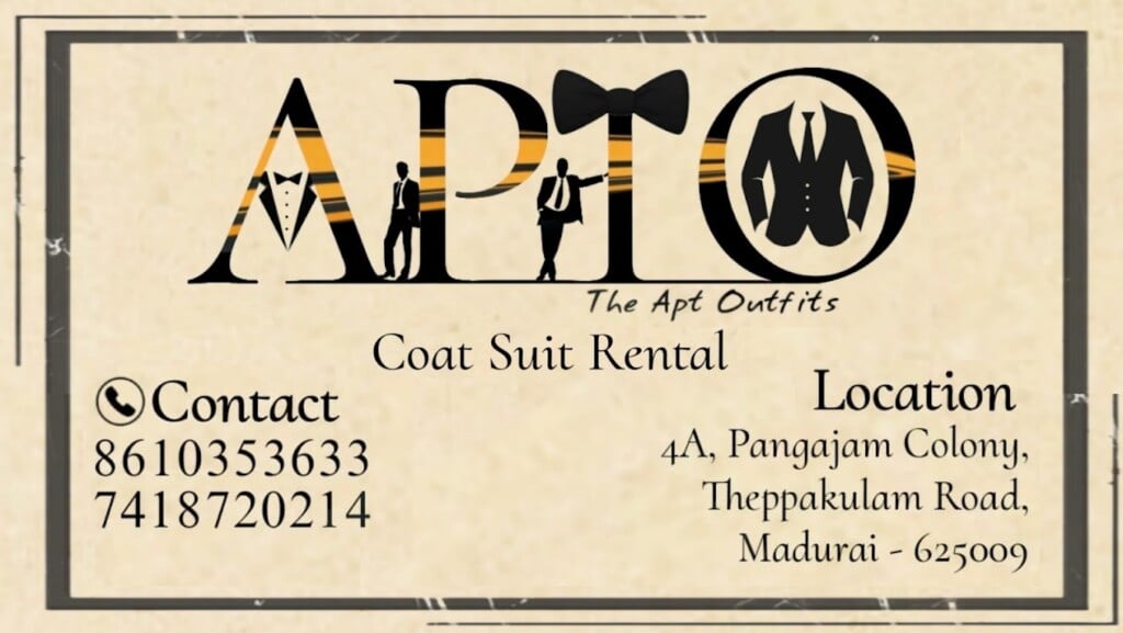 Apto Coats & Suits Rental