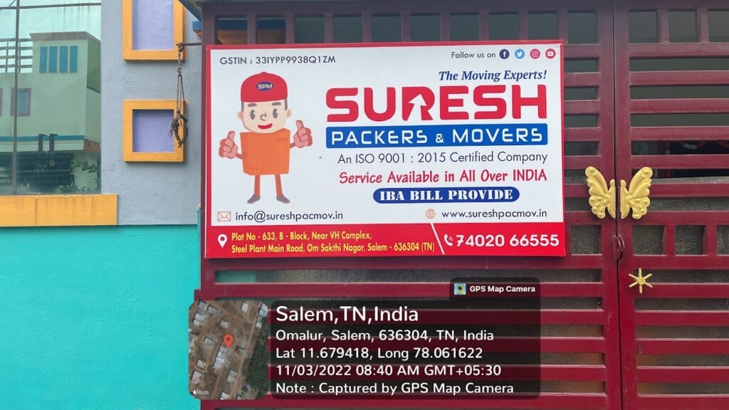 Suresh Packers and Movers | Best Packers and Movers in Salem
