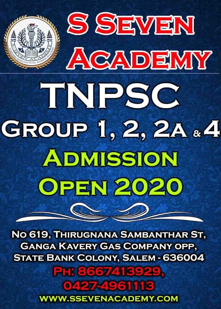S Seven Academy Tnpsc Salem - 3