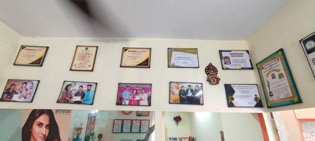 Shine Beauty parlour and tatoo shop::Tirunelveli, And Training center. Best Bridal makeup artist - 4