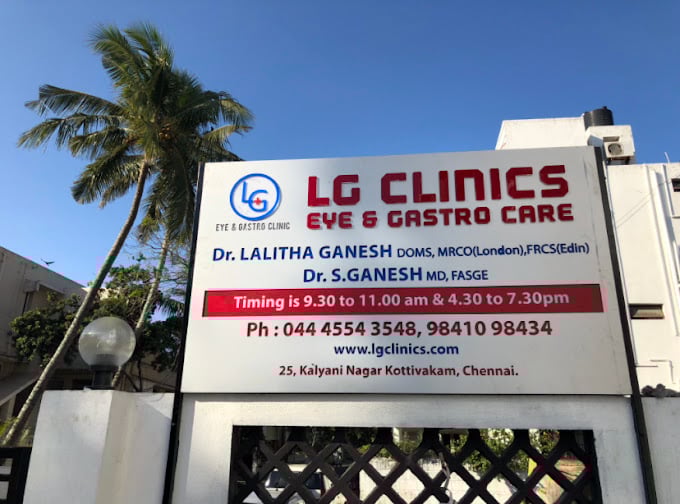 LG Eye Clinic -Adyar | Neelankarai | Thiruvanmiyur