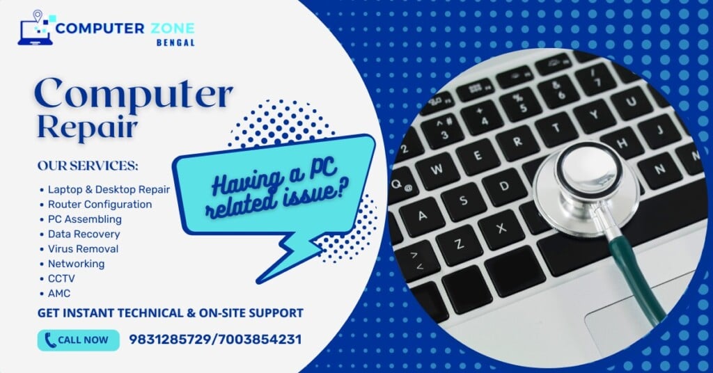 Computer Zone Bengal (Computer- Laptop,Desktop Repair Service in Dumdum) - 4