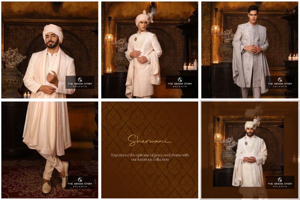 THE GROOM STORY | Designer Menswear | Wedding Sherwanis | Best Groom wear In Kolkata | Tuxedos | Designer Indo Western - 2