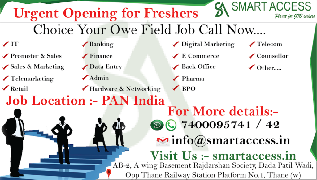 SMART ACCESS - Placement Consultancy, Recruitment Agencies, Job Consultancy, BPO Services, IT Recruiter, Fresher Vacancy - 3